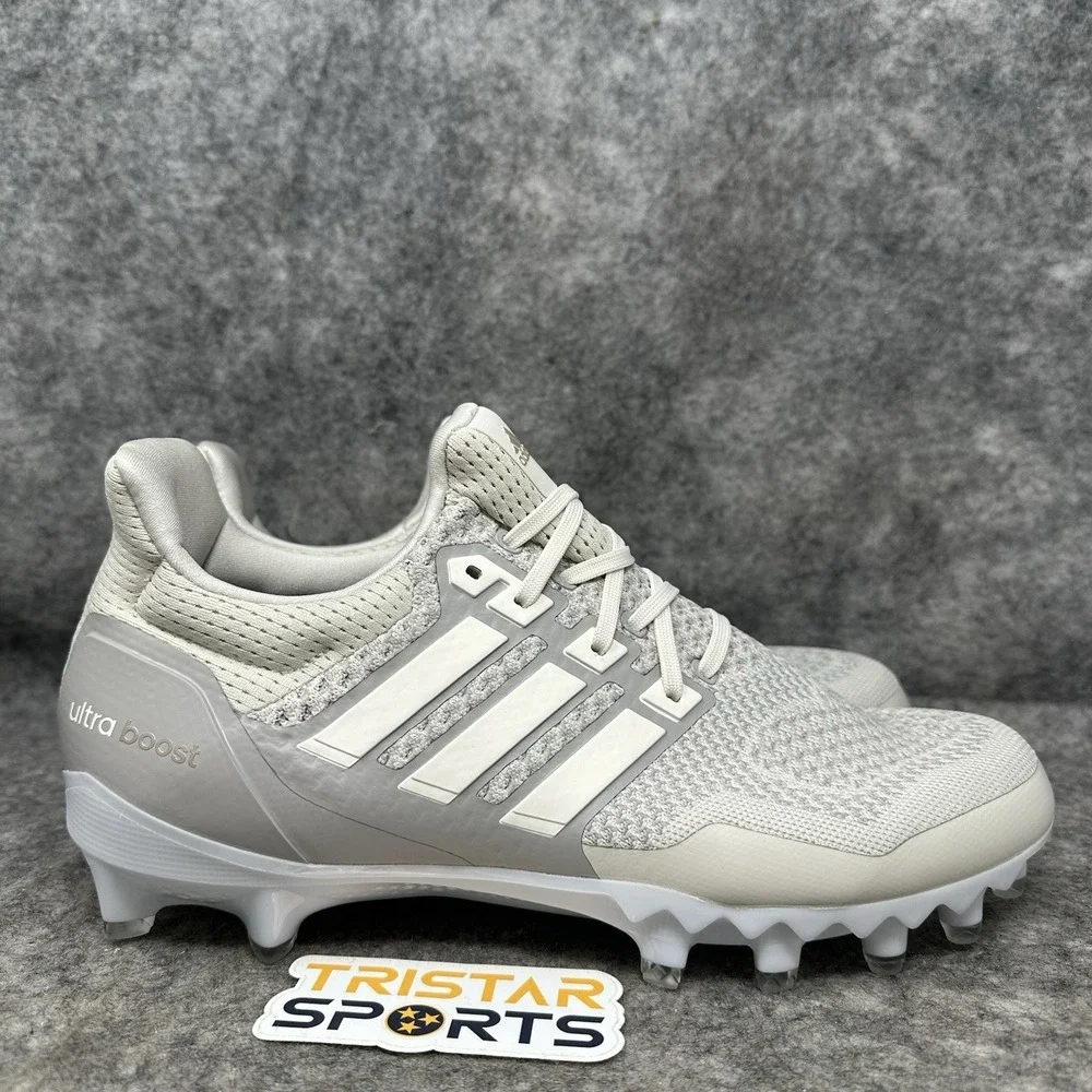 Adidas Ultraboost Football Cleats Mens 10 Talc Chalk White Granite JP7409